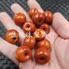 Contas de Ágata Vermelha Estilo Antigo do Período dos Reinos Combatentes, Contas Soltas de Jade, Contas de Jade Cor Vermelho Persimmon, Contas de Ábaco, Contas Espaçadoras, Contas para Acessórios de Joias