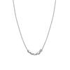 Collar de hueso de serpiente de plata rota de nuevo estilo para mujer, diseño de alta gama, ligero, lujoso, elegante, combina con todo, accesorios de cadena de clavícula al por mayor