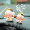 Adorno de Consola Central de Coche Meow Cai Cerdo Lindo Decoración de Escritorio de Coche Regalo para Niña En Stock Una Pieza Dropshipping