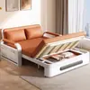 Sofá-cama conversível, novo modelo 2026, sofá-cama dobrável individual ou duplo, adequado para varandas e salas de estar, transforma-se em uma cama