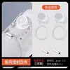 Elefante selvagem fivela de sapato rotativo uma peça frete grátis livre cadarço preguiçoso anti-drop fivela acessórios preto cabo de aço fivela giratória