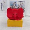 Monedero de Elefante de Cuero Más Vendido Colgante para Bolso de Mujer Titular de Tarjeta Creativo Almacenamiento Bolsa para Labial Cremallera Bolsita para Guardar Labial