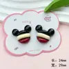 Nueva Serie de Minnie Mickey Accesorios de Resina para DIY Funda de Teléfono Parche para Zapatos Agujero Accesorios para el Cabello Pasador Material