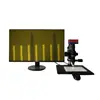 Microscopio de medición HD de luz coaxial inspección de fábrica electrónica pantalla 4K hardware mecánico industrial metalográfico lupa