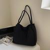 Bolsa Tote Casual de Nylon Estilo Coreano para Mulheres, Bolsa Carteiro Versátil Retrô, Bolsa de Ombro Leve Popular na Internet, Tendência
