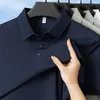 Camisa Polo Masculina de Verão para Uso Externo, Tecido de Nylon, Proteção Solar UPF50+, Respirável, Fresca e de Secagem Rápida, Manga Curta