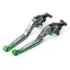 Aplicable a Honda NWG150 NWT150, esta es una palanca de freno y embrague plegable ajustable de seis velocidades, manija de freno de mano CNC