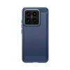 Adequado para Capa de Celular Xiaomi 13t Pro Xiaomi 13t Pro Fibra de Carbono Escovada Silicone Anti-Queda Capa Protetora de Celular
