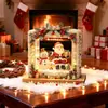 Adornos de Navidad Personalizados de Amazon Hechos a Mano DIY Pintura de Diamantes Decoración de Puntos de Perla Set de Adornos Acrílicos