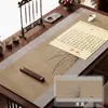 Nuevo Cojín de Fieltro Estilo Chino Alfombrilla de Caligrafía Pincel Especial Caracteres Atmósfera de Escritorio Diseño Estudio Cojín de Escritorio Estilo Chino Texto