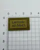 Patches de Tecido com Marca Registrada Impressa Transfronteiriça Patches DIY para Sapatos e Chapéus Acessórios para Bolsas de Roupa Etiquetas de Couro com Letras em Inglês Fabricante Atacado