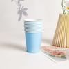 Vasos de Papel Desechables Transfronterizos para Decoración del Hogar y Restaurante, En Stock, Engrosados, Coloridos, Vasos de Agua para Negocio Mayorista Comercial
