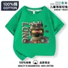 Camiseta Delta Force Infantil Merchandising de Videojuego Azul Oscuro Manga Corta Ropa para Niños Ropa de Operador Weilong Top de Algodón Puro