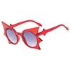 Gafas de Sol para Fiesta Navideña Transfronteriza 2024 Estilo Europeo y Americano Celebridad de Internet Hip-Hop Murciélago Divertido Moda Ins Gafas de Sol para Mujer