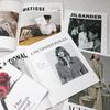Adornos de Libro de Revista de Posado para Ins Accesorios de Foto de Portada Inglesa Europea y Americana Decoración de Joyería Fondo para Disparo de Tarjetas