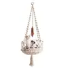 Hamaca para gatitos tejida a mano transfronteriza cama colgante para gatos Bohemia con kit colgante decoración de interiores nido de gato