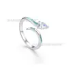 Anillo de Pareja Serpiente Espiritual Personalizado Simple Lujo Ligero Diseño de Nicho Sentido Avanzado Anillo de Pareja