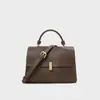 Procesamiento de Bolsos para Mujer Marca Personalizada Bolso de Hombro Fábrica ODM OEM Exportación de Artículos de Cuero Transfronteriza Bolso de Mensajero Cuero Genuino Bolso Cruzado