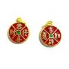 Accesorios DIY de Oro Francés antiguo de alto color Kung Xi Fa Cai Ruyi auspicioso colgante de pulsera colgante de llavero accesorios lote