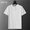 Camiseta de manga curta de alta qualidade, transfronteiriça, corretamente etiquetada, nova, da moda, para o verão, solta, jacquard, comércio exterior europeu e americano