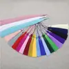 Fleco de Borla de Poliéster DIY de 30 cm, Nudo Chino Resistente a las Arrugas, Varios Colores, Gran Cantidad, Gran Precio, Fleco de Borla Estilo Chino Hecho a Mano