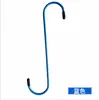 Gancho para pinza de freno tipo S rojo y azul transfronterizo, gancho de mantenimiento para freno de disco, gancho para pinza de freno con tapa