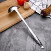 Colher de Separação de Óleo de Aço Inoxidável Doméstica Cozinha Colher Filtro de Óleo Utensílio de Cozinha Colher de Sopa Colher para Hot Pot Escumadeira para Hot Pot