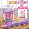 Juguete de Juego de Simulación Pudín Juguete para Alimentar Ramen Regalo de Cumpleaños Oso Bento Mango Cono de Helado Muñeca de Tela para Alimentar