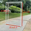 Accesorios de Boda Marco Cuadrado de Hierro Forjado Boda al Aire Libre Decoración Geométrica de Pasillo Soporte de Fondo Arco Soporte para Flores Soporte de Exhibición