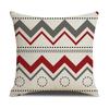 Funda de almohada Amazon Nordic Home Decor Letra geométrica Funda para cojín de sofá Cojín de oficina Extraíble y lavable