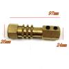 Accesorios para máquina de mesón de reparación y conformado de chapa automotriz máquina de pistola de soldar con martillo de tracción triangular cabeza de bloqueo pistola de máquina de reparación gancho