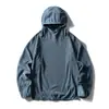 Moletom com Capuz Izexx Tendência para Esportes ao Ar Livre Secagem Rápida para Homens e Mulheres Leve Veludo Nuvem Roupas de Treino Top Interno