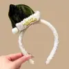 Acessório de Cabeça de Natal Alce Laço Faixa de Cabelo Feminina Criativa Engraçada Grampo de Cabelo Faixa de Cabelo de Galho de Alce Faixa de Cabelo para Fantasia de Festa Cabelo
