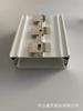 Luz LED de Oficina Canal de Aluminio Carcasa de Luz Lineal Kit de Canal de Luz Montado en Techo Luz Principal Sin Marco Canal de Aluminio Tira de Luz