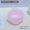 Ferramenta de Desinfecção de Cabeça de Polimento de Unha Quadrada e Redonda Tigela de Desinfecção com Álcool Caixa de Armazenamento de Bandeja Odontológica Recipiente de Armazenamento Caixa de Armazenamento