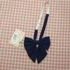 Traje azul marino, corbata JK, pajarita para hombre, pajarita para mujer, color liso, estilo universitario, ropa de clase informal, pajarita para niños.
