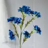 Flores Artificiales, Decoraciones de Flores Artificiales, 8 Flores Pequeñas de Campanilla, Flores Artificiales para Bodas al por Mayor Transfronterizas, Flores Artificiales, Flores de Campanilla Decorativas, Flores de Seda