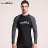 Lcdrmsy/Traje de Neopreno para Hombre Nuevo Traje de Baño Moda Deportiva Traje de Surf Separados Manga Larga Protección Solar Secado Rápido Snorkel