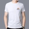 Camiseta de Manga Corta para Hombre 2021 Primavera y Otoño Nueva Ropa Holgada Coreana Moderna Estudiante Camiseta Básica Moda Ropa para Hombre