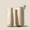 Paraguas de Bolsillo tipo Cápsula para Mujer, Recubrimiento Negro Engrosado, Protección Solar, Paraguas Sombrilla, Paraguas Plegable, Doble Uso para Sol y Lluvia, Sombrilla Solar Personalizada al por Mayor