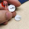 Parche de Botón de Camisa de Resina Hebilla de Diamante Redondo Dos Agujeros Botón Cosido a Mano Hebilla de Camiseta Botón de Ojo Blanco 12.5MM
