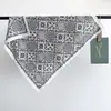 Pañuelo Cuadrado Pequeño de Imitación Seda Lana Algodón Lino, Nuevo Pañuelo de Seda Otoño e Invierno, Versátil para Viajes Diarios, Moda Retro, Chal Elegante de Alta Gama