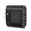 Cargador USB 6 Cargador de Teléfono Móvil 6-interfaz Cabezal de Carga para Viajes Enchufe Europeo y Americano Británico y Coreano Venta al por Mayor Transfronteriza