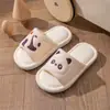 Pantuflas para niños y niñas, de algodón para primavera y otoño, de punta cerrada, antideslizantes, para el hogar, con dibujos, para niños mayores y pequeños, pantuflas de algodón y lino al por mayor