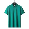 Atacado Fabrica Transfronteiriça Camisa Polo Masculina Manga Curta Verão Outdoor Absorvente de Umidade Secagem Rápida Elástica Fresca Slim Fit T-Shirt Estilo Coreano