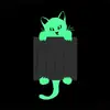 Pegatinas Luminosas para Interruptores Dibujos Animados Creativos Pegatinas de Pared Luminosas Hada Estrella Gato Hogar Habitación Infantil Pegatinas Decorativas Autoadhesivas