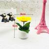 Vaso artificial novo pequeno cilindro em forma de girassol pequeno bonsai decoração para casa mesa de jantar sala de estar pequena decoração flor falsa atacado