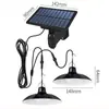 Lustre Alimentado por Energia Solar, Tipo Dividido Ultra Brilhante para Iluminação Interna e Externa, Luz para Varanda Jardim Externo, Posto de Luz Inteligente
