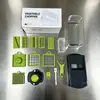 Cortador de Legumes Multifuncional de Cozinha para Uso Doméstico, Adequado para Picar, Ralar, Fatiar e Ralar Batatas e Legumes