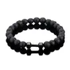 Pulsera Popular Transfronteriza Temu Xiyin Tk para Hombre Obsidiana Mate Poder Bajo Precio Modelo de Volumen Sin Empaque Individual